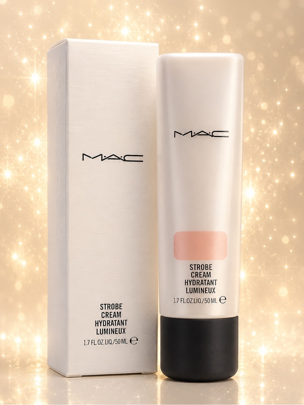 MAC Strobe Cream Hydratant Lumineux Pinklite 1.7 oz / 50 mL New in box